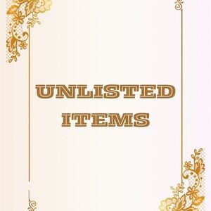 Unlisted Items
